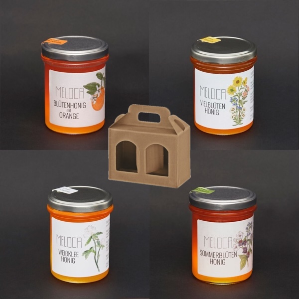 4 x 250g Honig auserlesener Sorten